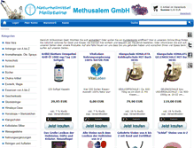 Tablet Screenshot of methusalem.de